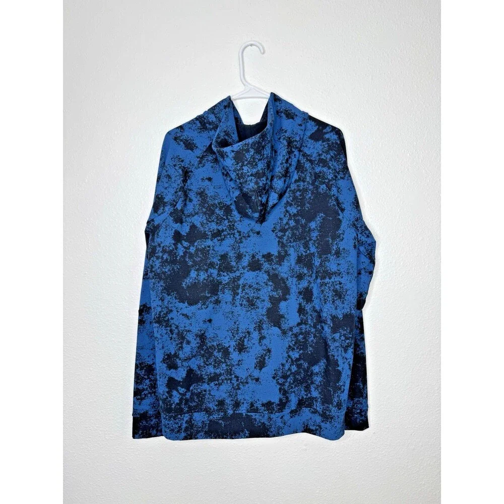 NWT Lululemon City Sweat Camo Pullover Hoodie Size L Blue Multi NEW MSRP $118 - Picture 2 of 14